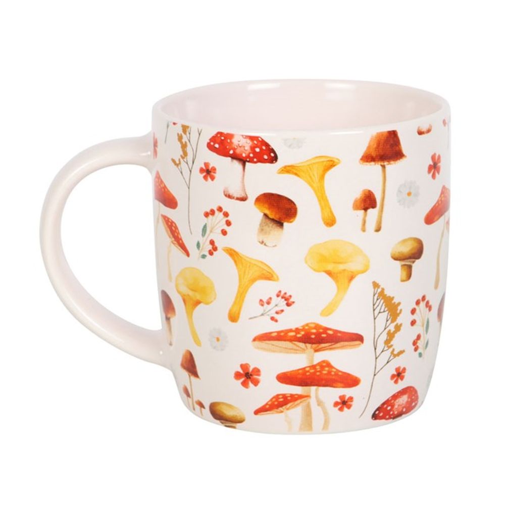 All Over Mushroom Print Mug